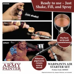 Warpaints Air Complete Set - Army Painter -Magasin De Jouets warpaints air complete set army painter 6134840bc6dde