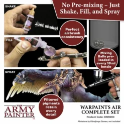 Warpaints Air Complete Set - Army Painter -Magasin De Jouets warpaints air complete set army painter 6134840c144b5