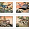 William Stout Impressions Art Print Dinosaur Series: The Jurassic Era 41 X 33 Cm - Non Encadrée (set De 4) 1 William Stout Impressions Art Print Dinosaur Series: The Jurassic Era 41 X 33 Cm - Non Encadrée (set De 4) -Magasin De Jouets william stout impressions art print dinosaur series the jurassic era 41 x 33 cm non encadree set de 4