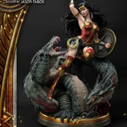 Wonder Woman Statuette 1/3 Wonder Woman Vs. Hydra 81 Cm
