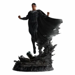 Weta Workshop Zack Snyder's Justice League Statuette 1/4 Superman Black Suit 65 Cm